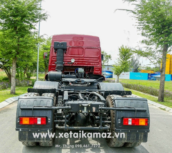 Xe đầu kéo Kamaz 6460 (6x4), SỨC KÉO 53 tấn