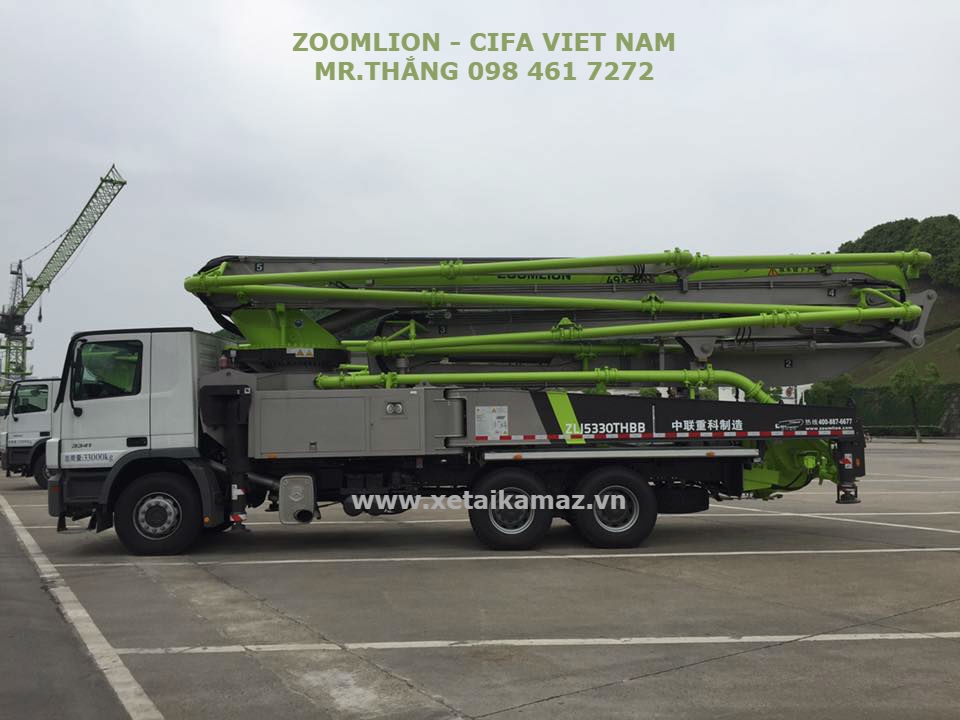 XE BƠM CẦN ZOOMLION - CIFA 49M