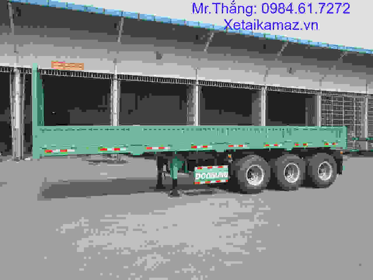 ROMOOC SÀN THÀNH LỬNG DOOSUNG 3 TRỤC 30 FEET TẢI 29.994 KG 2022