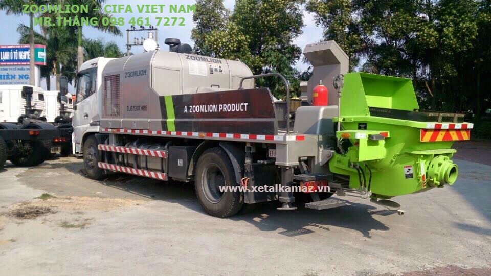 XE BƠM TỰ HÀNH ZOOMLION-CIFA 100 M3/H, ÁP LỰC BƠM 18MPA
