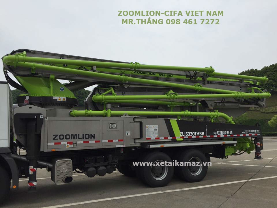 XE BƠM CẦN ZOOMLION - CIFA 49M