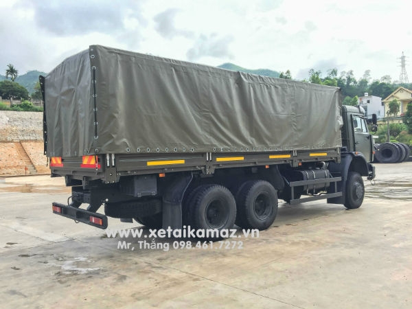 XE TẢI THÙNG KAMAZ 53228| 3 CẦU CHỦ ĐỘNG (6x6)| XE TẢI THÙNG 3 CHÂN| XE TẢI THÙNG 3 GIÒ| THÙNG DÀI 6m7