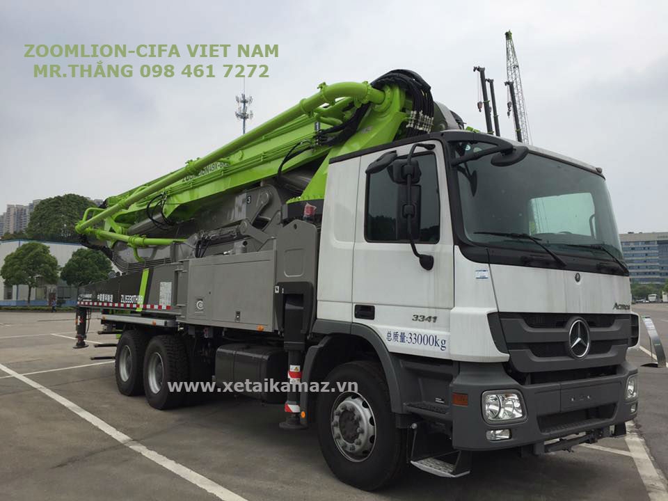 XE BƠM CẦN ZOOMLION - CIFA 49M