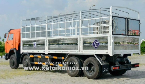 XE TẢI THÙNG KAMAZ 6540 (8x4)|XE TẢI THÙNG 4 CHÂN| XE TẢI THÙNG 4 GIÒ| XE TẢI THÙNG MUI BẠT THÙNG DÀI 7m8