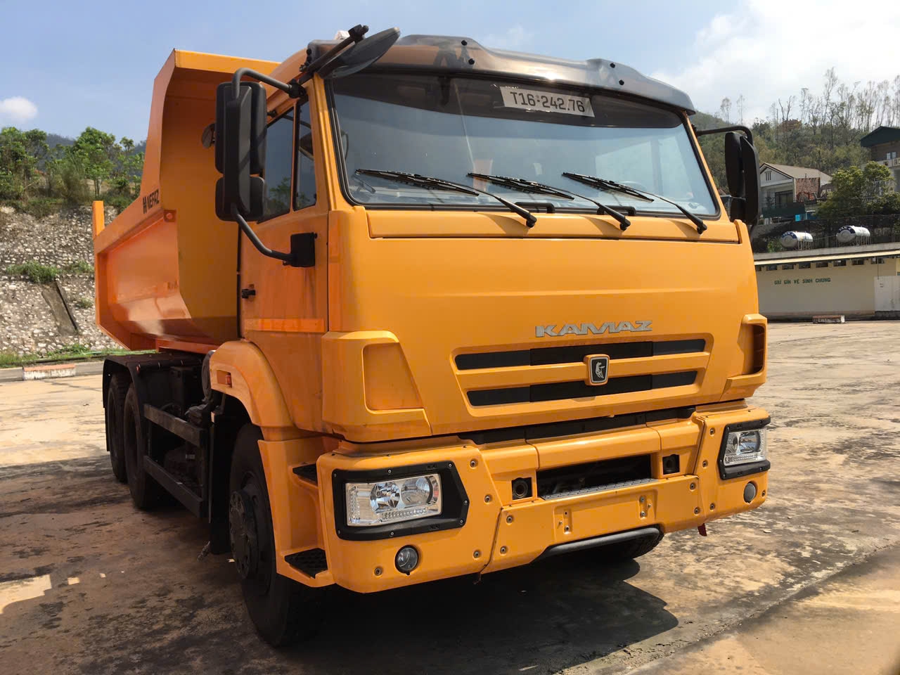 XE BEN KAMAZ 65115 (6x4) 3 CHÂN ĐỜI 2022 EURO 5| THÙNG ĐÚC OVAL 10 KHỐI| XE BEN KAMAZ 13 TẤN | XE BEN 3 CHÂN