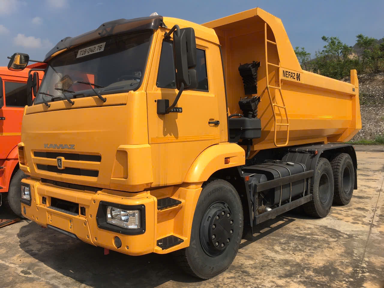 XE BEN KAMAZ 65115 (6x4) 3 CHÂN ĐỜI 2022 EURO 5| THÙNG ĐÚC OVAL 10 KHỐI| XE BEN KAMAZ 13 TẤN | XE BEN 3 CHÂN