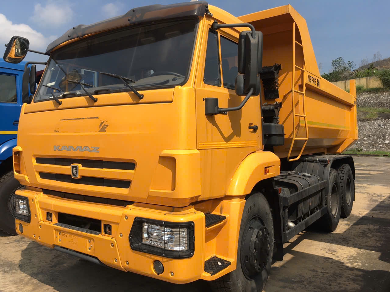 XE BEN KAMAZ 65115 (6x4) 3 CHÂN EURO 5 | THÙNG BEN 10 KHỐI | XE BEN KAMAZ 13 TẤN