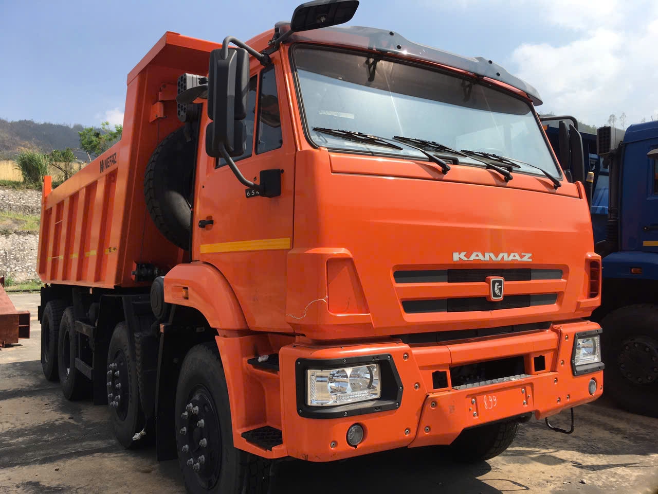 XE BEN KAMAZ 4 CHÂN 6540 EURO 5 | THÙNG VAT 13 KHỐI | XE BEN TẢI TRỌNG 17 TẤN