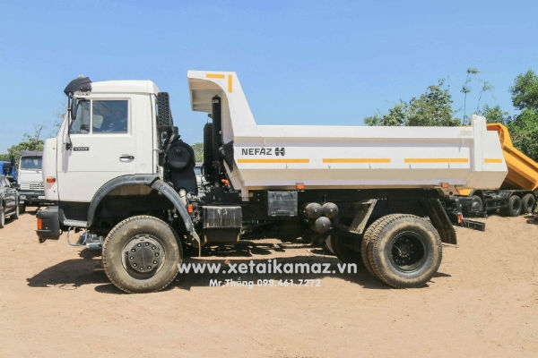 XE BEN KAMAZ 43265 (4X4), THÙNG BEN 5,6M3