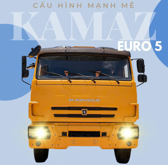 XE BEN KAMAZ EURO 5 - BỨT PHÁ CÔNG NGHỆ, VƯỢT TRỘI TƯƠNG LAI